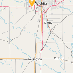 Hampton Inn & Suites-Wichita/Airport, KS on the map